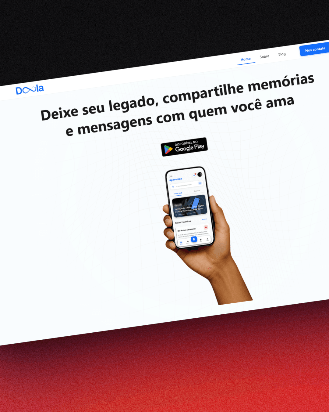 Preview do projeto Doola Web